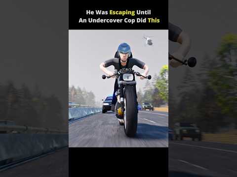 UNDERCOVER Cop stopped 150MPH Chase ☠️ #shorts #shortsfeed #police #gta