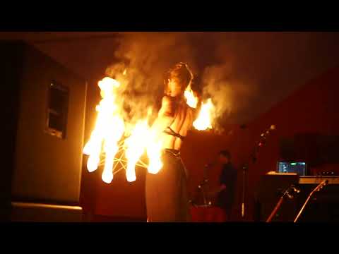 KR3TURE • Anthropocene • live with fire dancers
