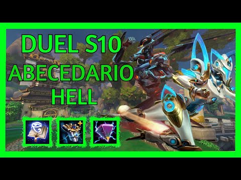 SMITE  DUEL ABECEDARIO S10 - HELL - ESTE "HEALER" PEGA DEMASIADO