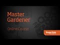 Master Gardener Course Testimonial 