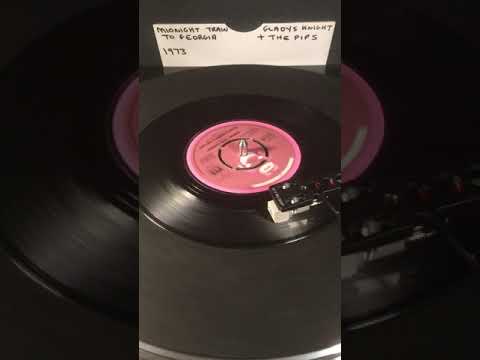 Gladys Knight & The Pips- Midnight Train To Georgia ( Vinyl 45 ) From 1973 .