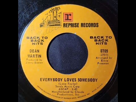 Dean Martin – Everybody Loves Somebody