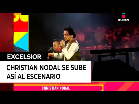 Nodal da concierto… ¿pasado de copas?