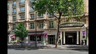 Paris Marriott Opera Ambassador room tour