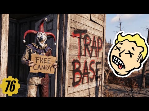 TOXIC Trap Base Trolling! (Fallout 76 PVP) part 1