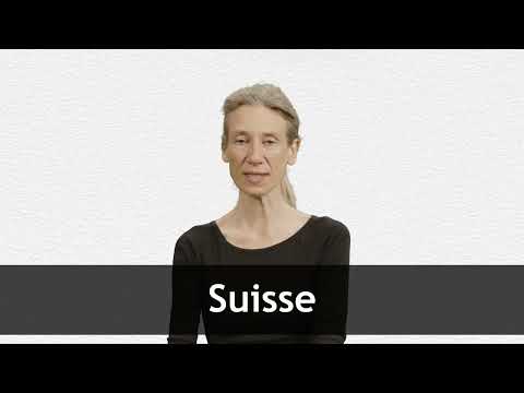 How to pronounce SUISSE in French