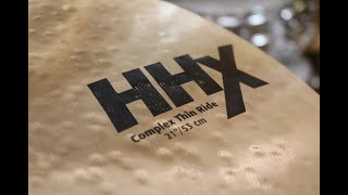 Video thumbnail for Demo of Exact Cymbal: Sabian 21" HHX Complex Thin Ride, 2131g by Columbus Percussion