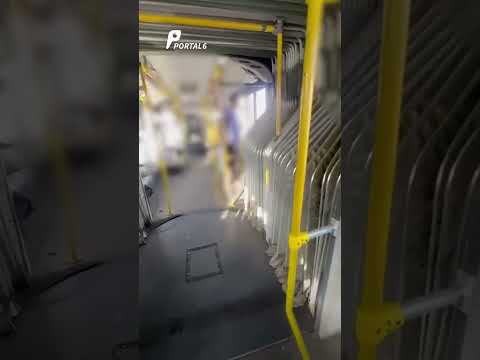 Homem é flagrado em vídeo ‘se tocando’ dentro de ônibus em Goiânia