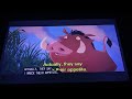 The Lion King 1 1 2 Timon Meets Pumbaa