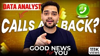 Download lagu Current Status of Data Analyst Interview Calls | Feb 26😲 mp3