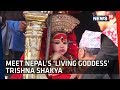 Nepal's 'Living Goddess' Trishna Shakya Makes a Public Appearance For The First Time