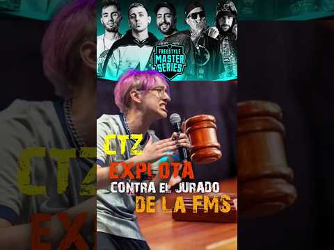 CTZ EXPLOTA contra el JURADO de la FMS !!🙅👌🏻#fms #fmsargentina #ctz #urbanroosters #freestyle #rap