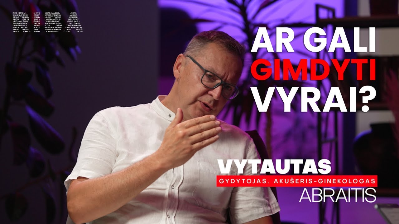 Vytautas Abraitis laidoje "Riba" - Kada abortas laikomas žmogžudyste?