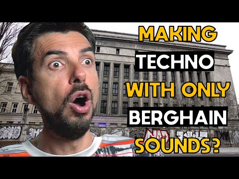 Making a Techno beat using only Berghain sounds feat. Radical Living