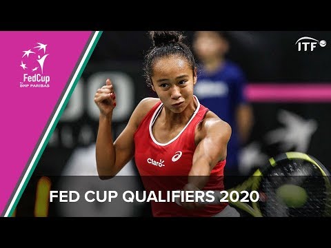 スイス対カナダ。2日目｜フェドカップ2020予選。プレーの状況｜ITF (Switzerland vs Canada: Day 2 | Fed Cup 2020 Qualifiers: State of Play | ITF)