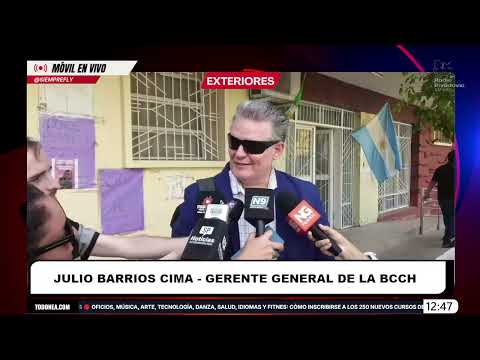 🔴𝗠𝗢́𝗩𝗜𝗟 𝗘𝗡 𝗩𝗜𝗩𝗢┃Julio Barrios Cima - Gerente General de la Bolsa de Comercio del Chaco