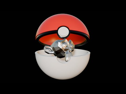 Blender Tutorial Day #57 - Making A Pokeball