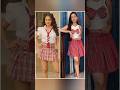 Tejasvi Prakash Vs Anushka Sen Same Colour Outfits Who Is Best Shorts
