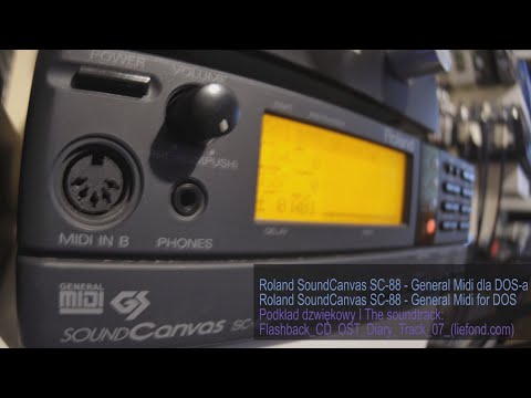 EN nowy80Retro #98 Roland SoundCanvas SC-88, General Midi for PC-DOS
