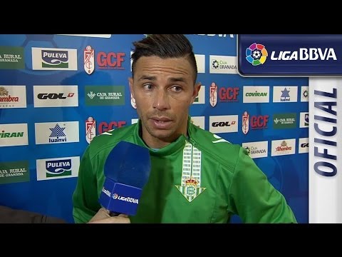 Entrevista a Rubèn Castro tras el Granada CF (1-0) Real Betis