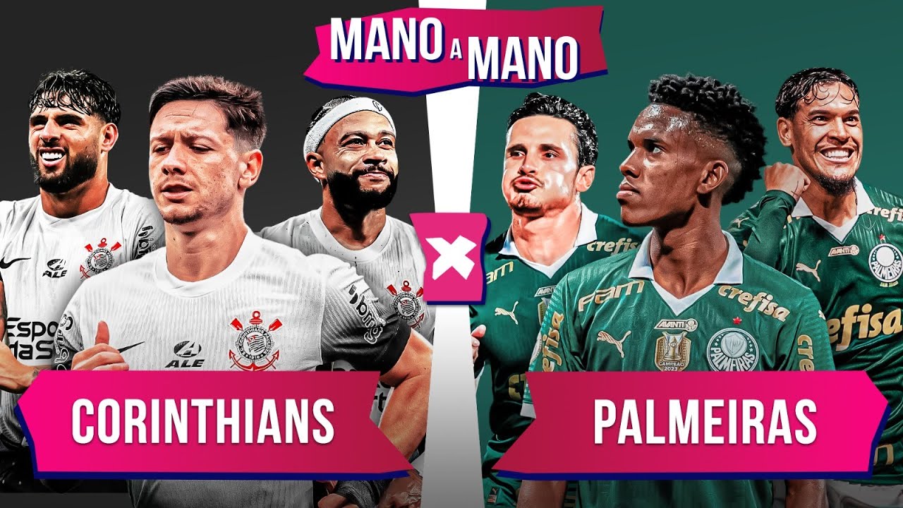 CORINTHIANS X PALMEIRAS: QUEM É MELHOR? | MANO A MANO DO BRASILEIRÃO BETANO