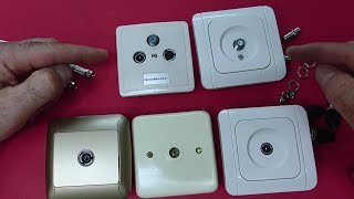 Anten prizini uydu anten prizine dönüştürme