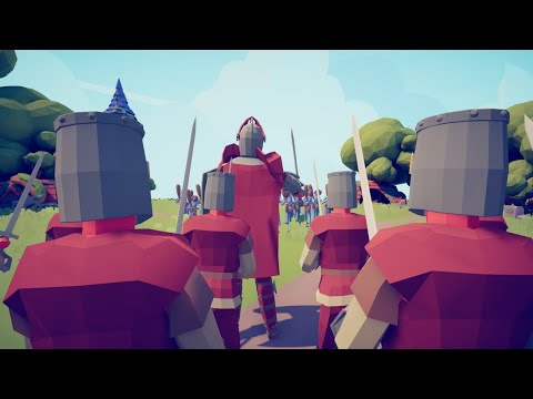 10 Squires + Knight VS Every Unit (Same Price) Part 1 - TABS