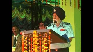 SSB OBA GJ-15: SPEECH BY MARSHAL OF THE AIR FORCE ARJAN SINGH.