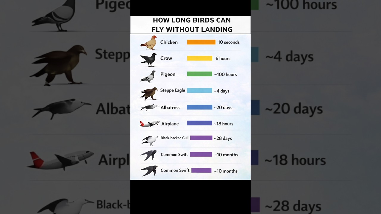 HOW LONG BIRDS CANFLY WITHOUT LANDING🤯 ||#motivation #mindset #shorts #viralshorts
