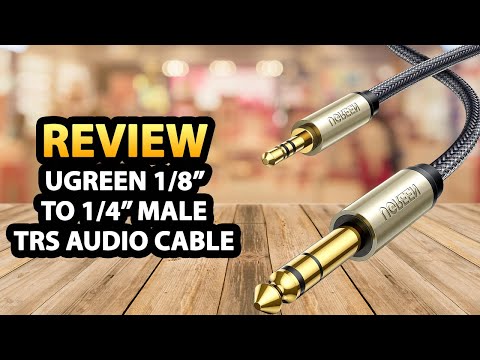 UGREEN 1/4" Male to 1/8" Male TRS Stereo Audio Cable ✅ Review