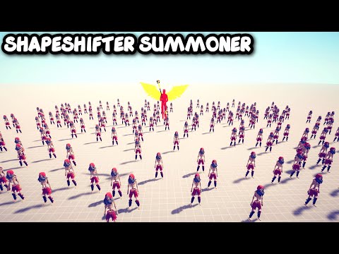 SHAPESHIFTER SUMMONER Vs EVERY UNITS + BONUS - TABS - Totally Accurate Battle Simulator
