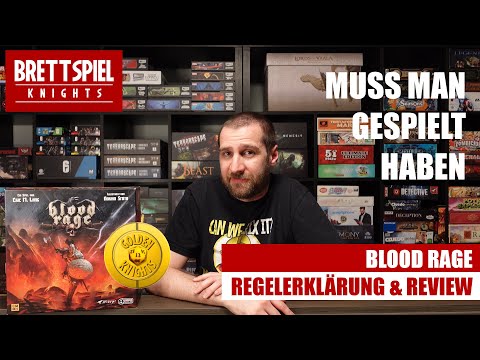 Blood Rage Brettspiel - Regelerklärung und Review