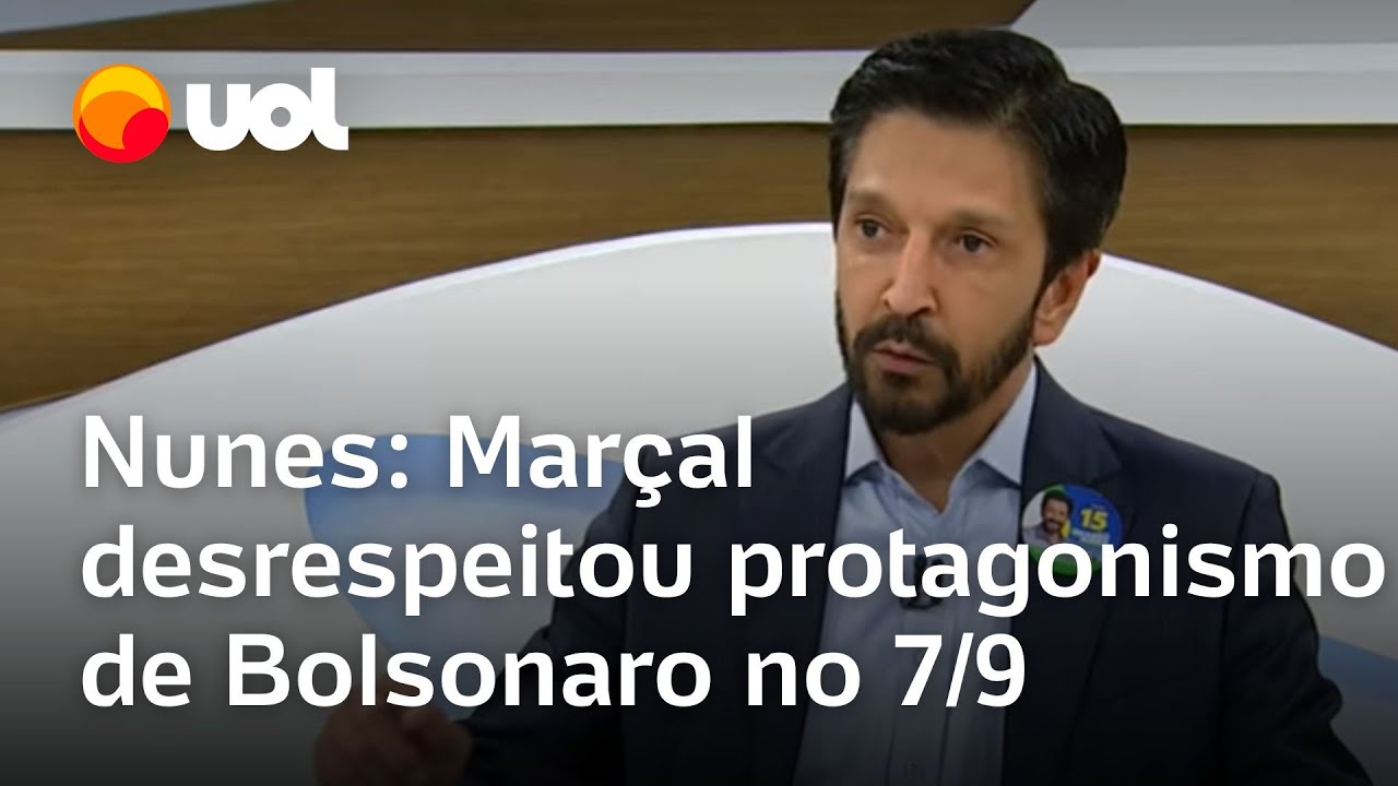 Pablo Marçal desrespeitou protagonismo de Bolsonaro no 7 de Setembro, diz Ricardo Nunes no Roda Viva