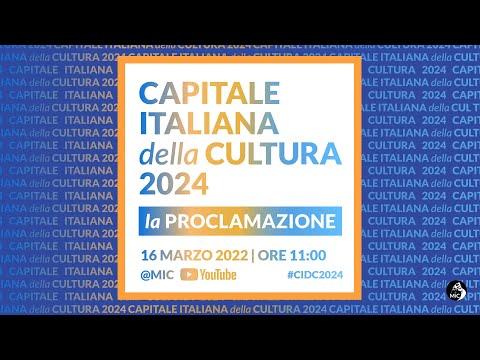 Capitale Italiana della Cultura 2024 | La proclamazione