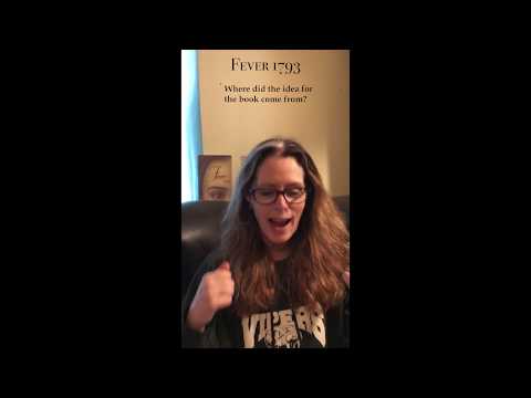 Fever 1793 - where did I get the idea for this story?