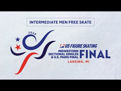 Intermediate Men Free Skate | 2026 Midwestern Sectional Singles  - U.S. Pairs Final