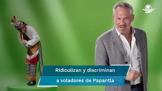 “Arath de la Torre y Moneyman ofenden, ridiculizan, devalúan y discriminan a Voladores de Papantla
