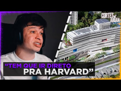 ARUAN REAGE A TOP 5 ESCOLAS MAIS CARAS DO BRASIL (SABE TUDO) - Cortes do Aruan