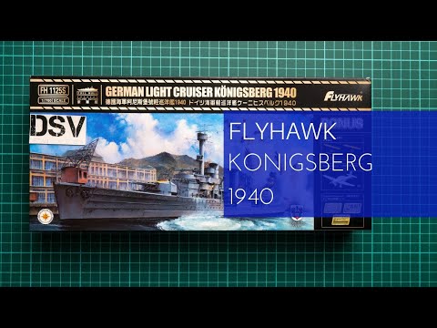 Flyhawk 1/700 Konigsberg 1940 (FH1125S) Review