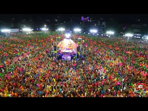 Haiye Rakhi Hom drone shot garba united way baroda Kairavi Buchl | Navratri2019 | Atul Purohit