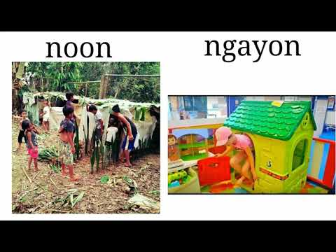 Kaibahan Noon at Ngayon|pilipino noon at ngayon|mga bagay at gawain