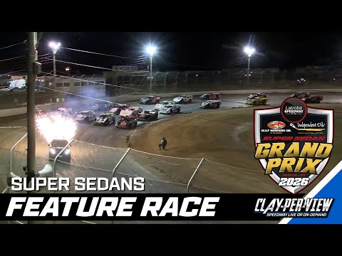 Super Sedans | Grand Prix - Latrobe - 17th Jan 2026 | Clay-Per-View