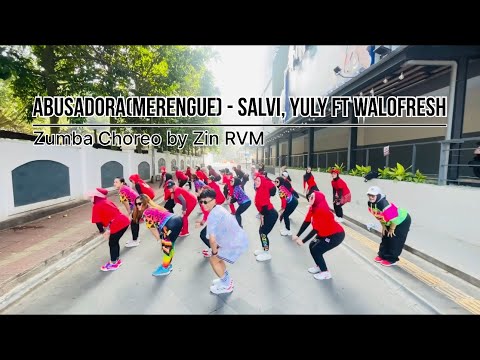 Abusadora - Salvi, Yuly ft Walo Fresh || Fun Merengue 2025 || Zumba Choreo by Zin RVM