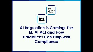 AI Regulation is Coming: The EU AI Act and How Databricks Can Help with Compliance