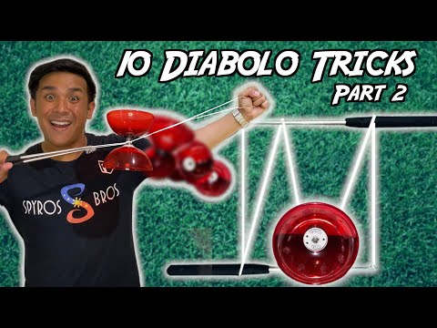 Learn 10 Diabolo Tricks in 10 Minutes Pt. 2 (Beginners) | Diabolo Tutorial #2