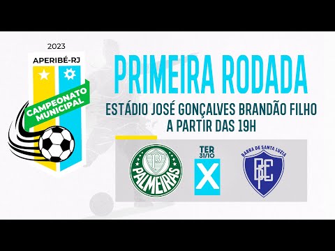 Palmeiras x Barra | Primeira Rodada do Campeonato Municipal de Aperibé-RJ 2023