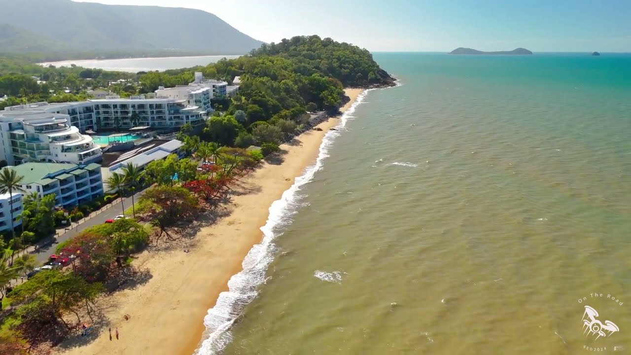 Experience the aerial highlights of Trinity Beach.