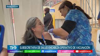 Operativo de vacunación extramuros en la Región de O’Higgins