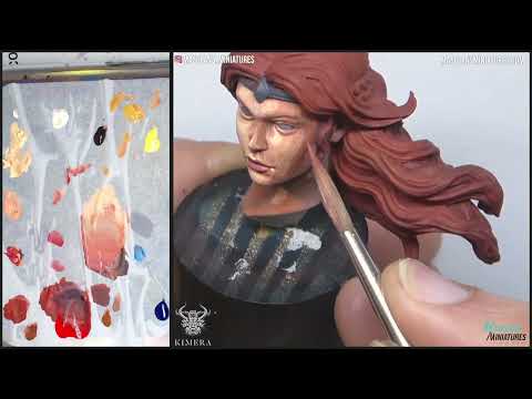 The SECRETS on how to PAINT A BEAUTIFUL FACE - Marc Masclans