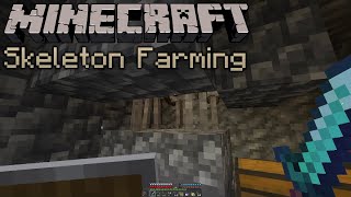 Skeleton XP Farm!! - SP World 1 Ep 12 - Minecraft